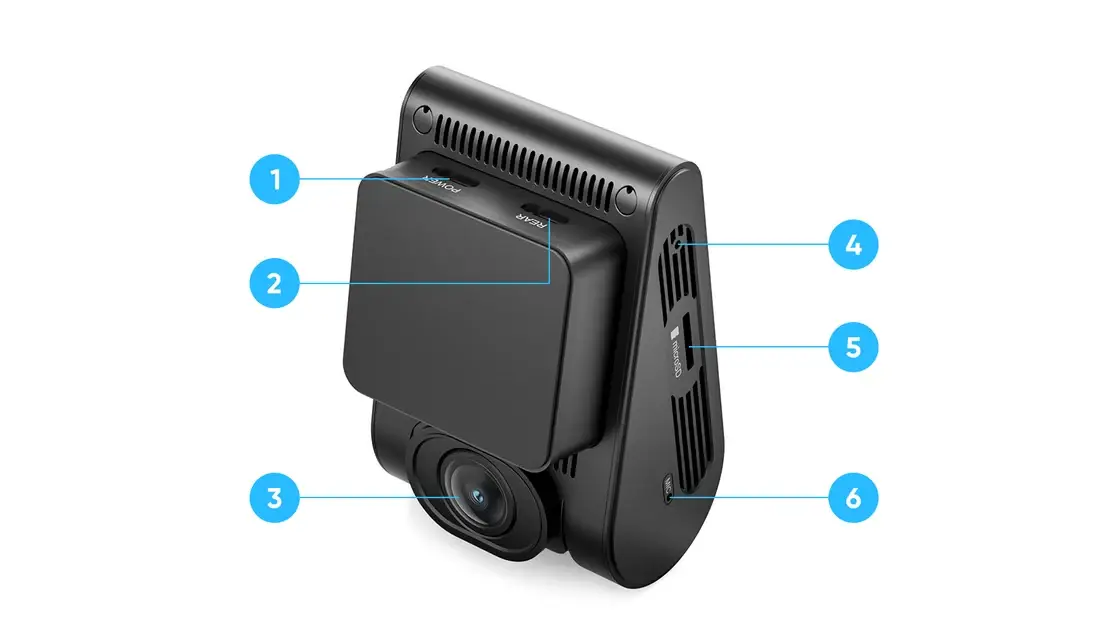 VIOFO A149 Pro Duo 4K Front and 1080P Rear Dash Cam - dash cam south africa
